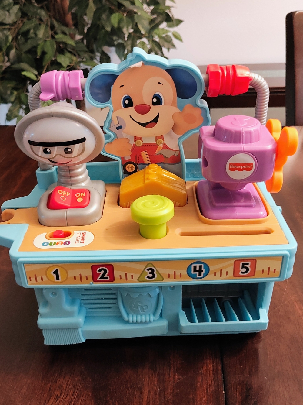 Fisher-Price Multicolor Learning Workbench with Interactive Tools - Picture 3 of 4